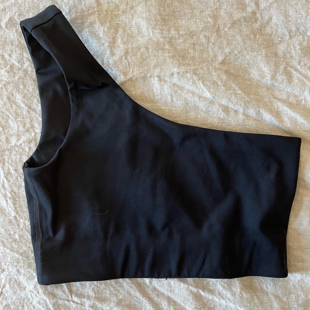 girlfriend collective black bianca bra nwot